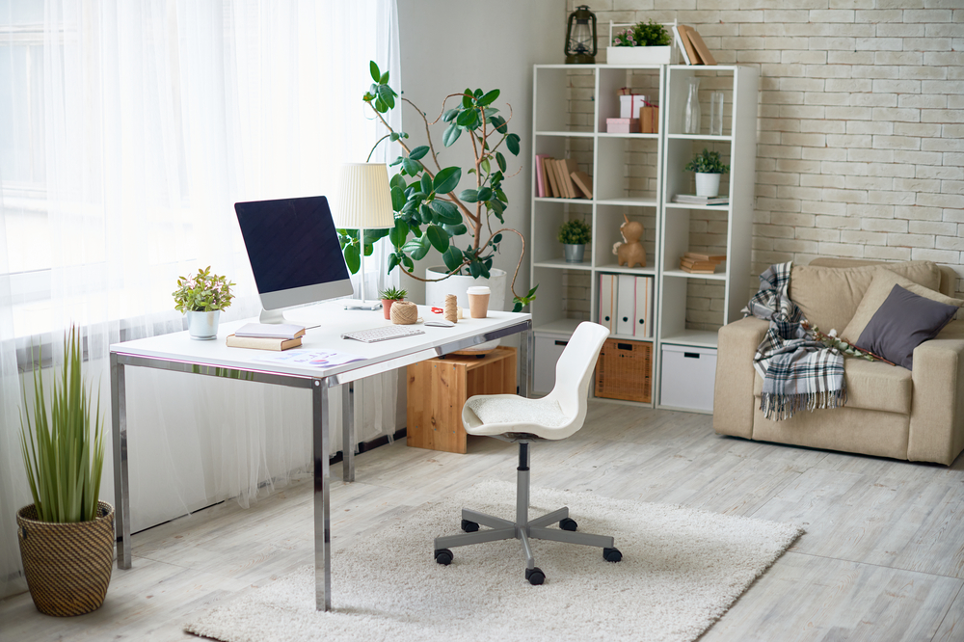 Home Office Decor Ideas That Inspires Productivity The Floor Gallery - Home Office Decor Ideas